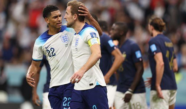 Джуд Беллінгем (ліворуч) та Гаррі Кейн, Getty Images
