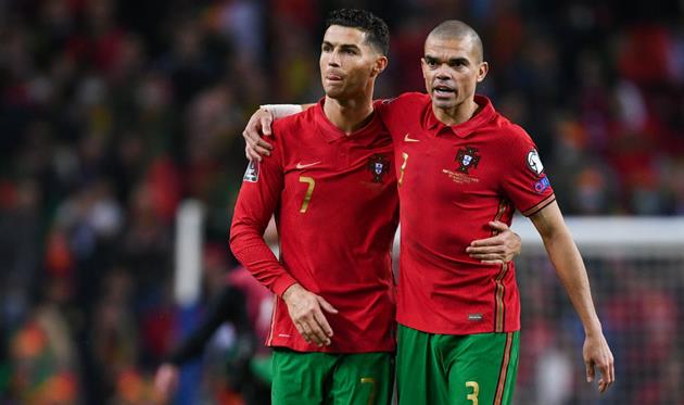 Роналду та Пепе, Getty Images