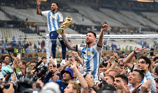 Радість аргентинців із Мессі на чолі, Getty Images
