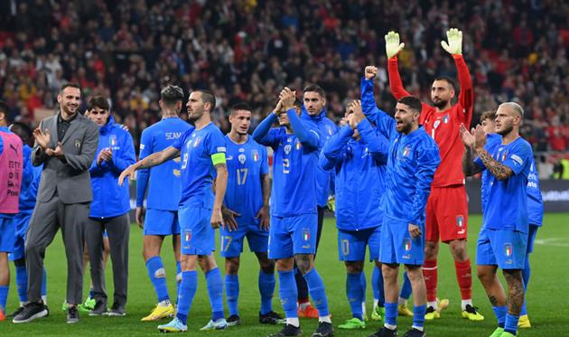 У мережі з'явилися кадри нової форми та логотипу збірної Італії