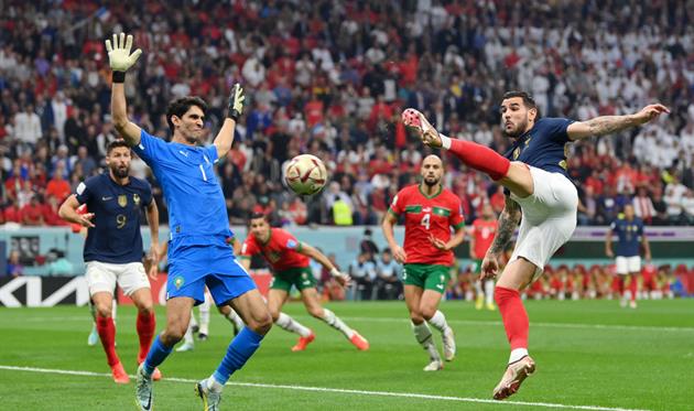 Момент голу Тео, Getty Images