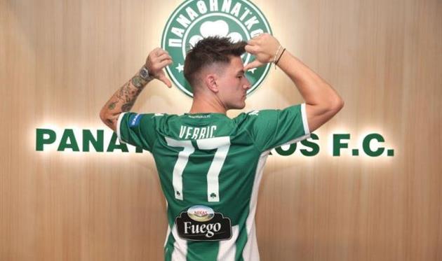 Беньямин Вербич, фото Панатінаїкос