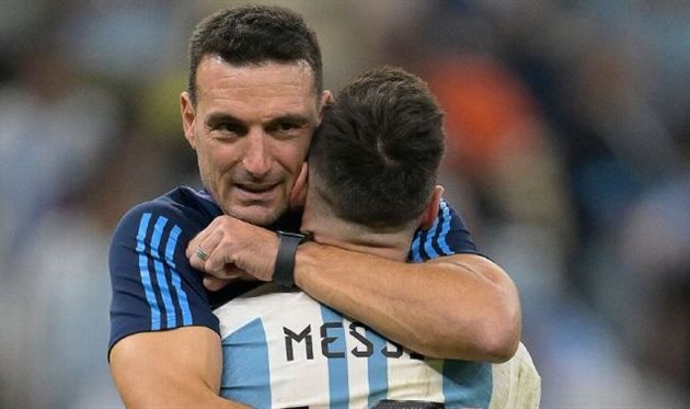 ЛІОНЕЛЬ СКАЛОНІ ТА ЛІОНЕЛЬ МЕССІ, GETTY IMAGES