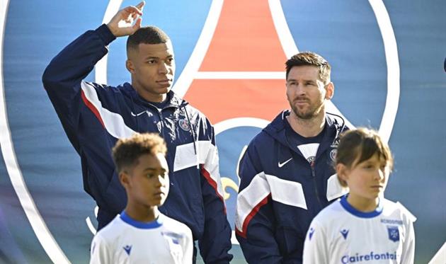 Кілліан Мбаппе та Ліонель Мессі, фото L'Équipe