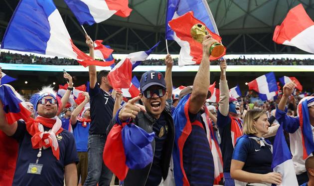 Вболівальники збірної Франції