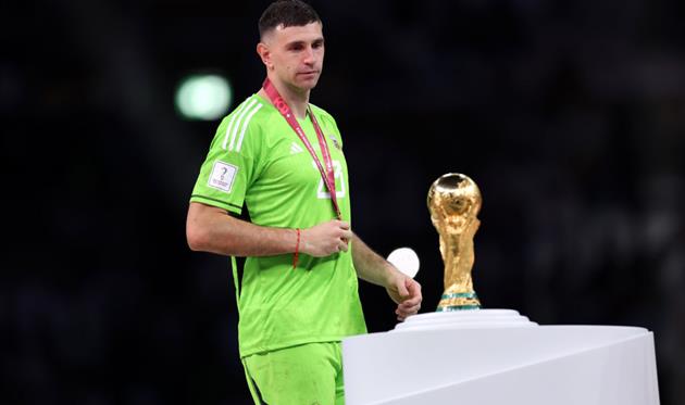 Еміліано Мартінес. Getty Images