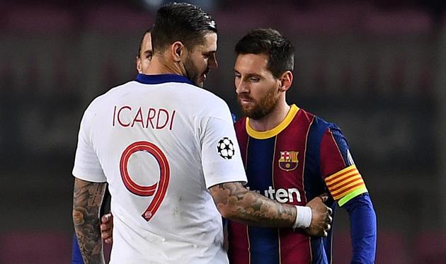 Мауро Ікарді та Ліонель Мессі, getty images