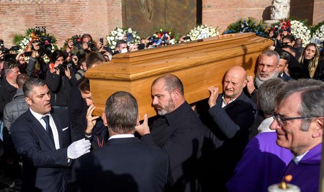 У Римі провели в останню путь Сінішу Михайловича