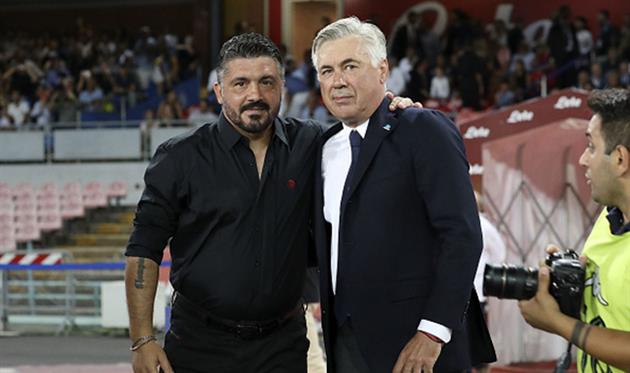 Дженнаро Гаттузо та Карло Анчелотті, Getty Images