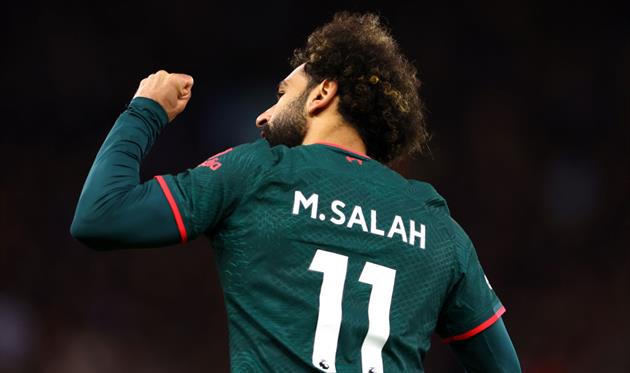 Салах зрівнявся із Далглішем за кількістю голів за Ліверпуль