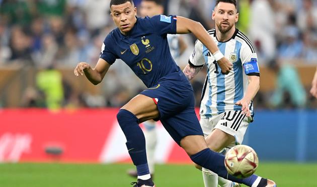 КІЛІАН МБАППЕ і ліонель мессі, GETTY IMAGES