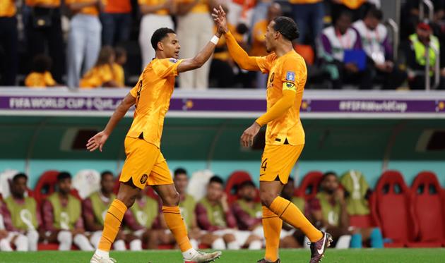 Гакпо і ван Дейк, Getty Images