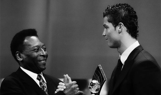 Пеле та Кріштіану Роналду