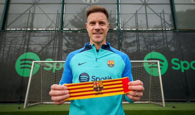 Марк-Андре тер Штеген, офіційний сайт Барселони