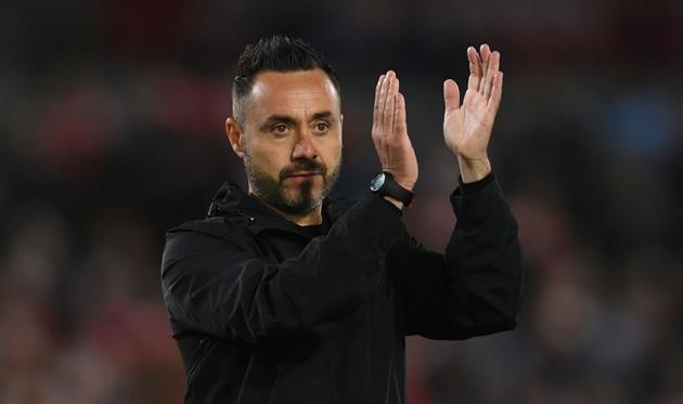 Де Дзербі: Сподіваюсь, в січні ми зможемо зберегти Кайседо і Мак Аллістера, дуже на це сподіваюсь