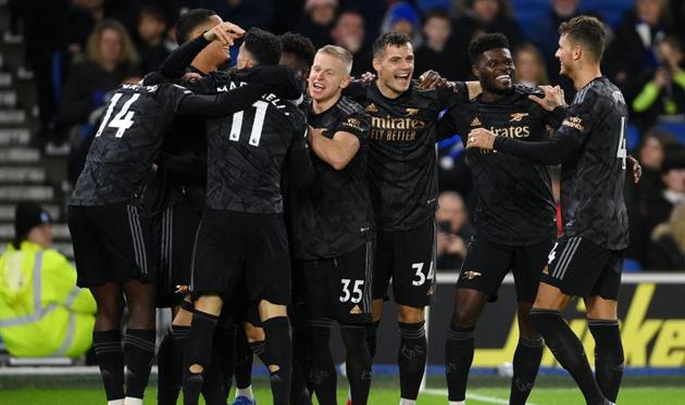 Брайтон — Арсенал, getty images