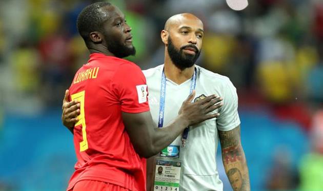 Ромелу Лукаку та Тьєррі Анрі, getty images