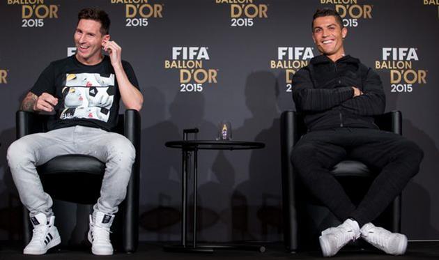 Ліонель Мессі (ліворуч) та Кріштіану Роналду, Getty Images