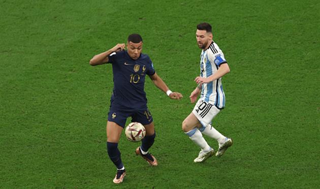 Кіліан Мбаппе та Ліонель Мессі, Getty Images