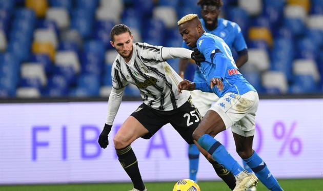 Рабьо проти Осімгена, Getty Images