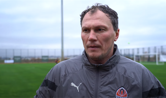 Андрій Пятов, скріншот з ютуб-каналу Шахтаря