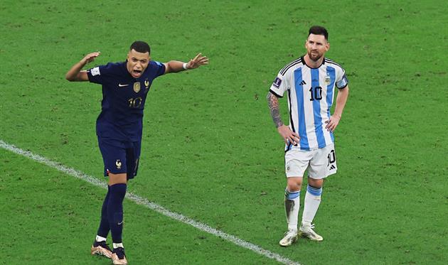 Мбаппе та Мессі, getty images