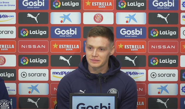 Віктор Циганков, скріншот з ютуб-каналу Жирони