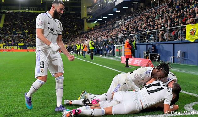 Радість гравців Реалу, Real Madrid