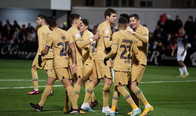 Радість гравців Барси, Getty Images