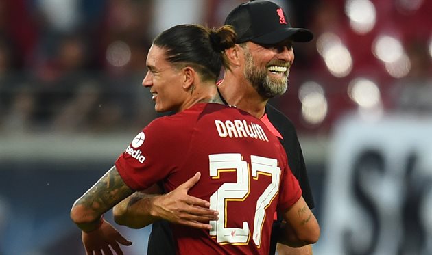 ДАВІН НУНЬЄС І ЮРГЕН КЛОПП, GETTY IMAGES