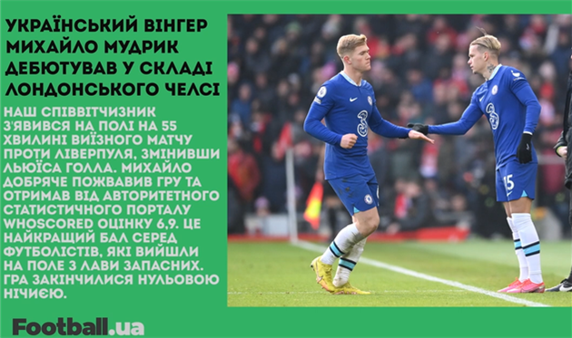 Дебют Мудрика, провал Миколенка, феєрія Ярмолюка: головне за 21 січня