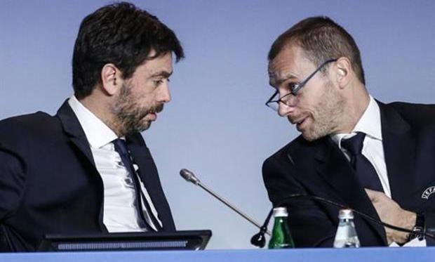 Андреа Аньєллі та Олександер Чеферін, GETTY IMAGES