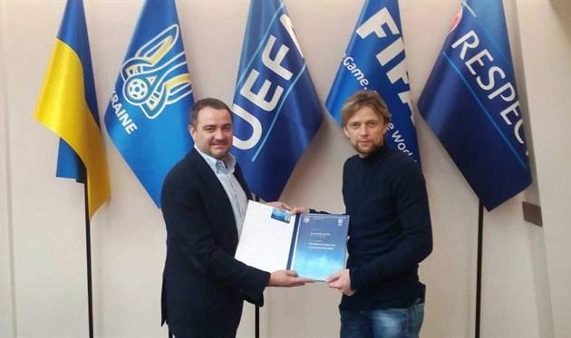 Павелко та Тимощук, фото уаф