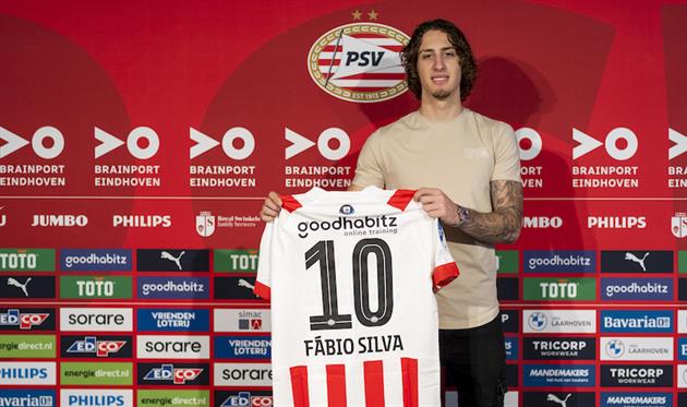Фабіу Сілва, офіційний сайт ПСВ