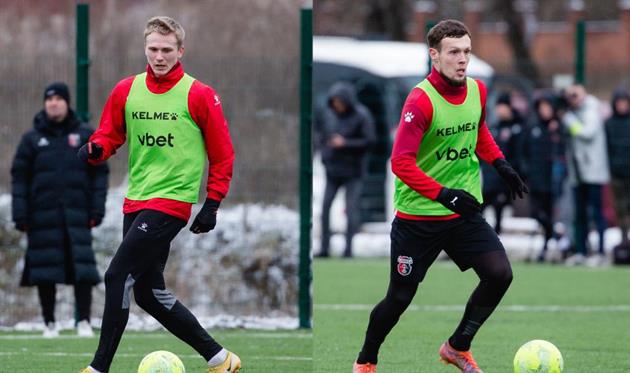 Березянський та Тишинінов, Фото НК ВЕРЕС