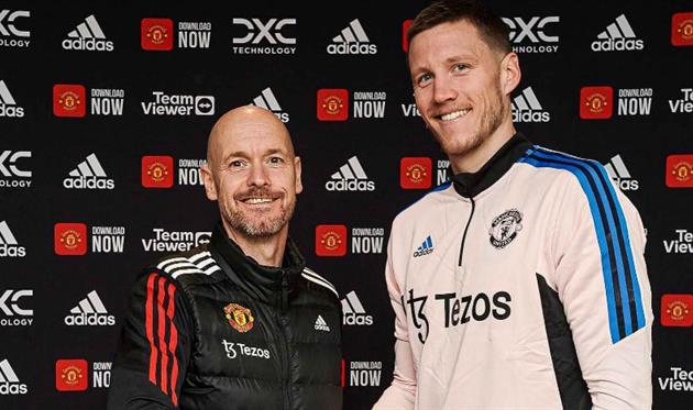 Ерік тен Гаг і Ваут Веггорст, офіційний сайт МЮ