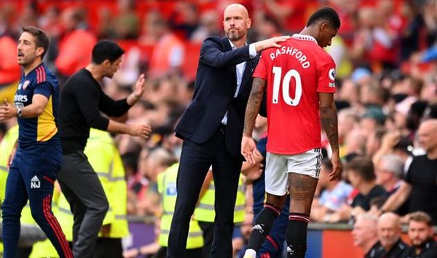 Ерік тен Гаг та Маркус Рашфорд, Getty Images