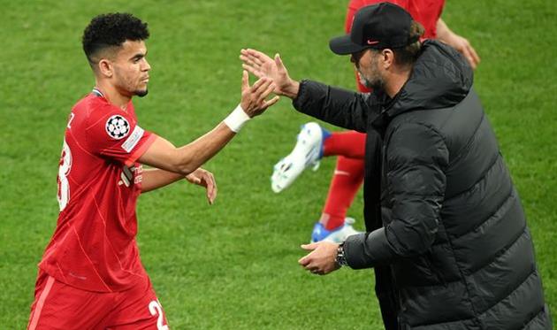 Луїс Діас та Юрген Клопп, Getty Images