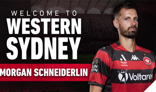 Морган Шнайдерлін, фото Вестерн Сідней Вондерерс