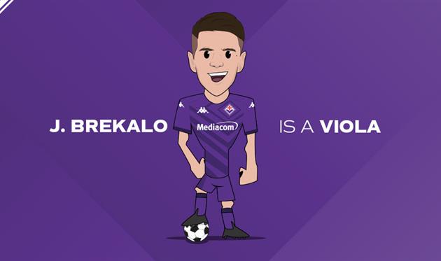 Дизайнерський малюнок Брекало, ACF Fiorentina