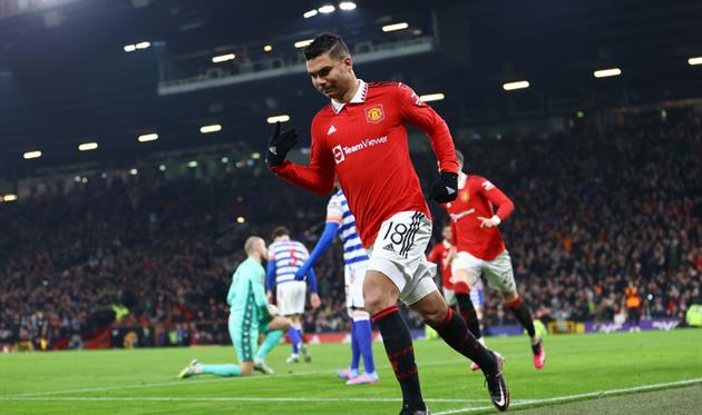 Каземіро радіє одному з голів, Getty Images