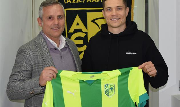 Громов - гравець Аека, офіційний сайт Аека