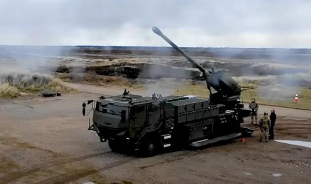 САУ CAESAR, фото Міноборони Данії
