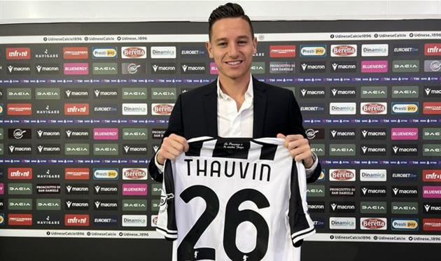 Флоріан Товен, twitter.com/Udinese_1896