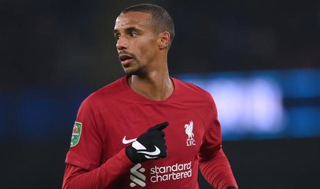 Матіп зіграє з перших хвилин проти Вулвергемптона