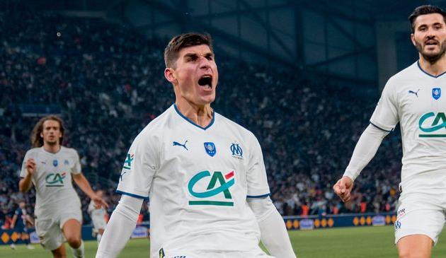 Марсель — ПСЖ, twitter.com/OM_Officiel