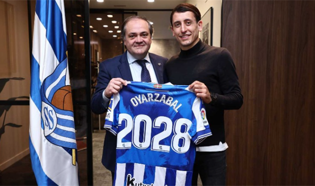 Мікель Оярсабаль, фото Реал Сосьєдад