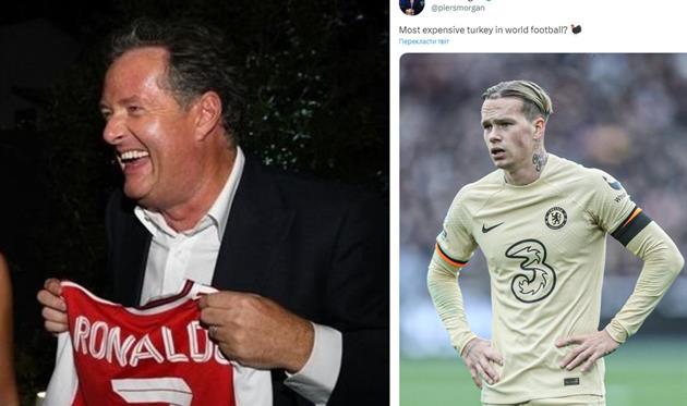 Пірс Морган — про Мудрика: Найдорожча індичка у світовому футболі?