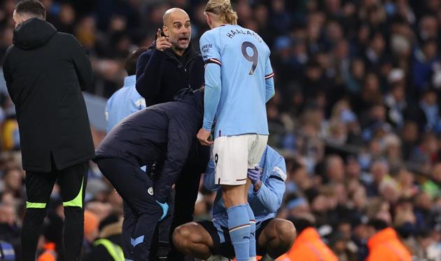 Хосеп Гвардіола та Ерлінг Голанд, getty images