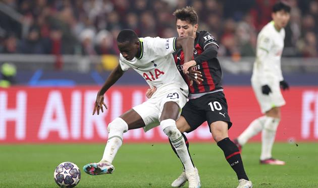 Мілан — Тоттенгем 1:0 Відео голу та огляд матчу 14.02.2023